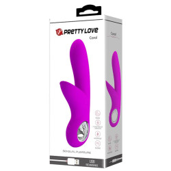 Pretty Love Vibro Rabbit Carol Pretty Love 19cm Violet